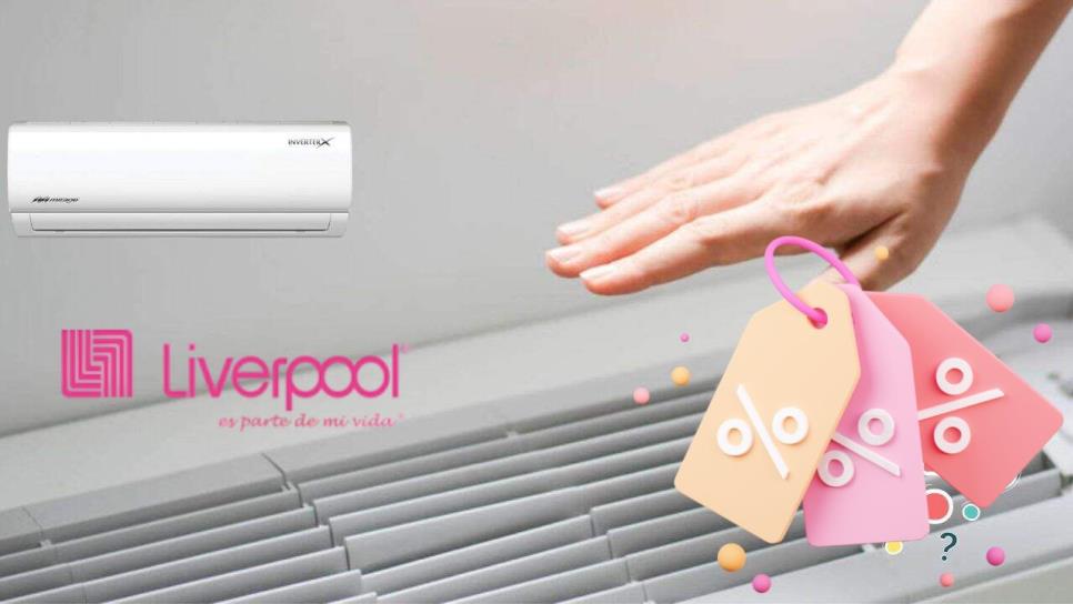 Liverpool tiene este minisplit inverter frío con 47 % de descuento de su precio original
