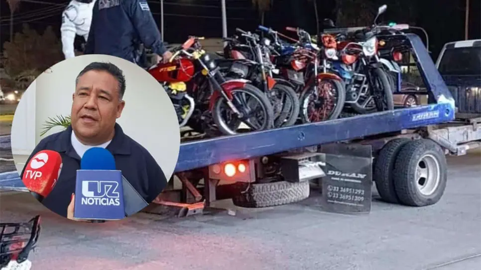 FOTO: “Son muchísimas motos detenidas, ya perdimos la cuenta”: Seguridad Pública sobre “mortalikos” en Los Mochis