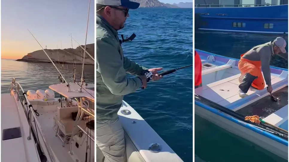 Así es el hotel flotante ideal para los amantes de la pesca en el Golfo de California | VIDEO