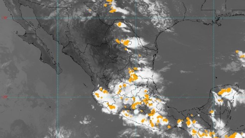 Se esperan lluvias puntuales fuertes en el noreste del México Se esperan lluvias puntuales fuertes en el noreste del México