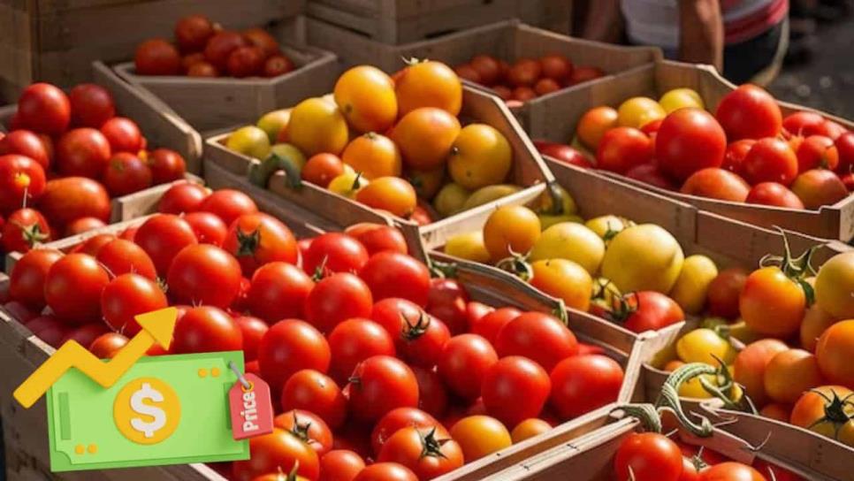 Sube 100 % el precio del tomate en el norte de Sinaloa Sube 100 % el precio del tomate en el norte de Sinaloa