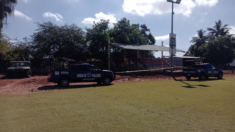 Torturan y asesinan de un balazo a un hombre en un estadio deportivo de Angostura Torturan y asesinan de un balazo a un hombre en un estadio deportivo de Angostura