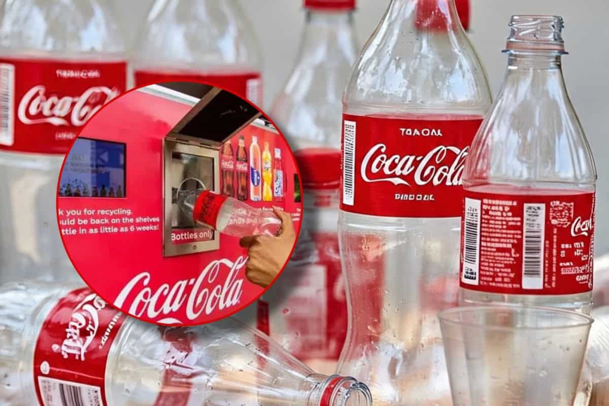¿Cómo son las máquinas expendedoras inversas de Coca Cola? Contribuyen a la sostenibilidad del ambiente