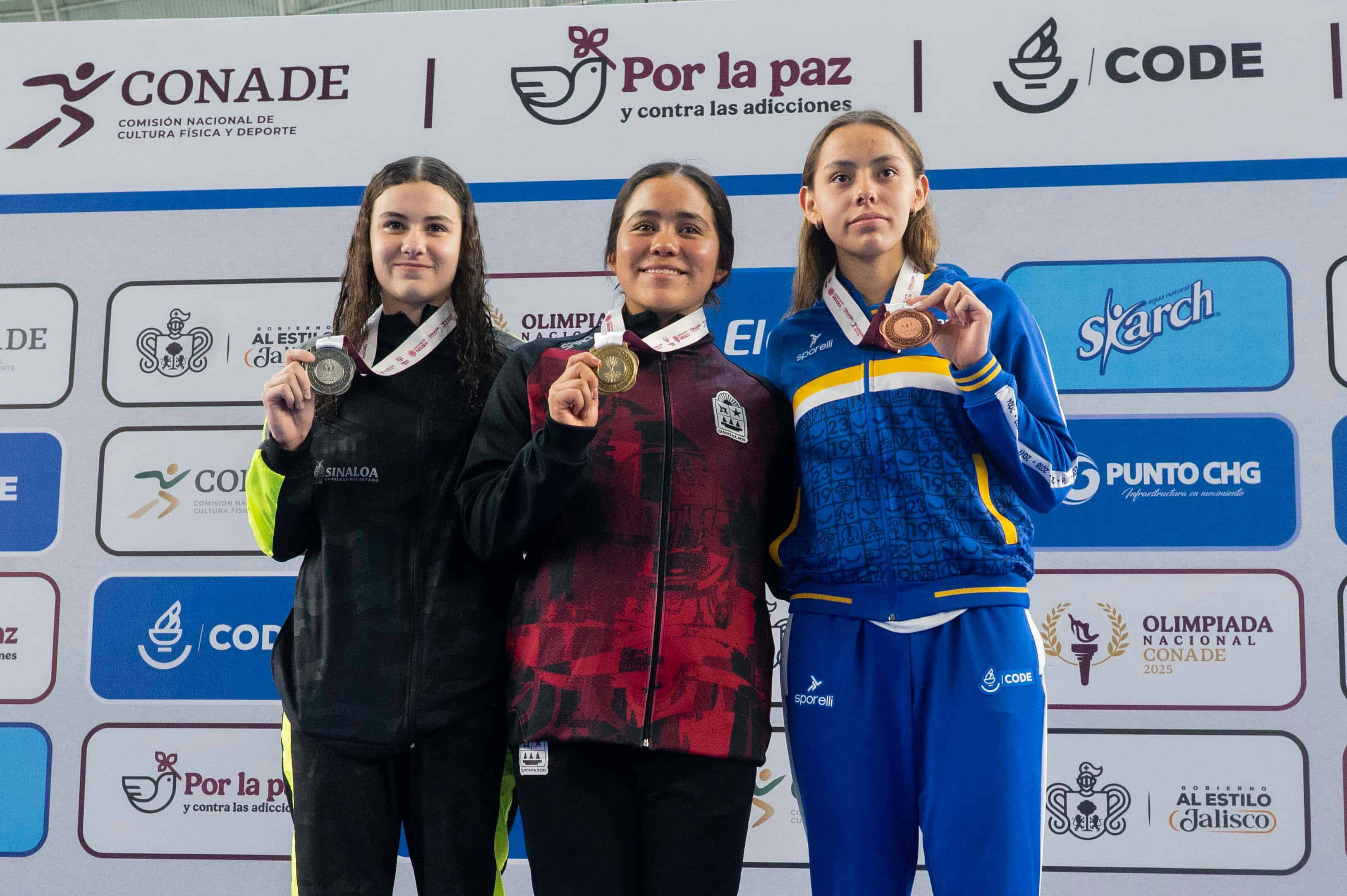 Así marcha Sinaloa en el Medallero de la Olimpiada Nacional 2025