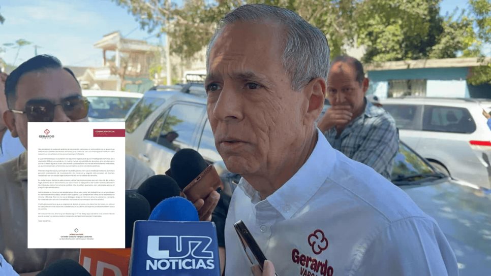 "Esta resolución no es una condena, me mantengo tranquilo": Gerardo Vargas ante vinculación a proceso "Esta resolución no es una condena, me mantengo tranquilo": Gerardo Vargas ante vinculación a proceso