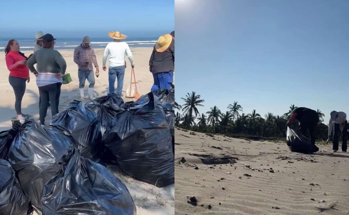 FOTO: Isla de la Piedra en Mazatlán, de las playas de Sinaloa más contaminadas con microplásticos