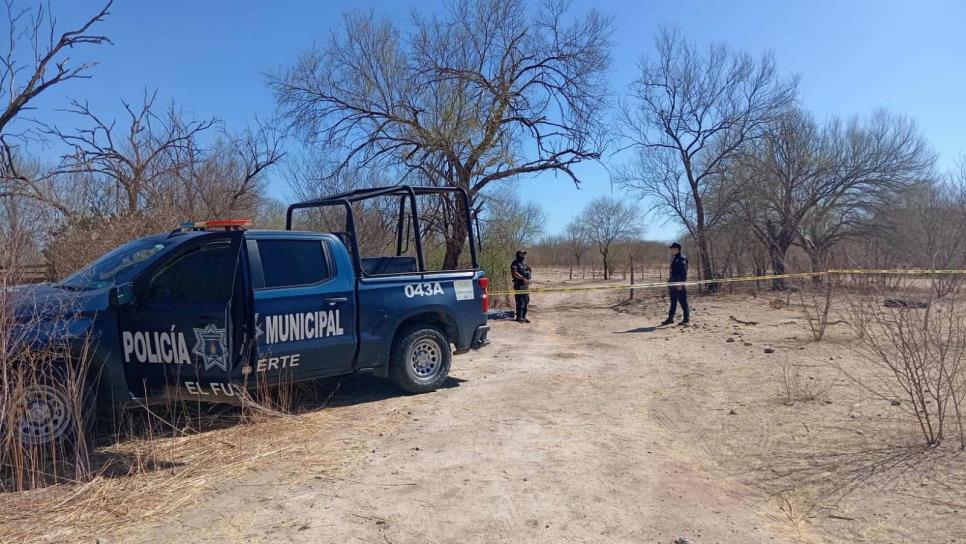 Hallan a un hombre mayor sin vida en El Fuerte, tenía un balazo de una escopeta
