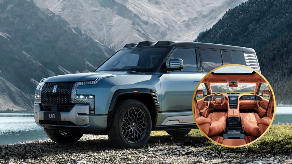 Así es la Yangwang U8, la camioneta eléctrica china que flota y es muy elegante Así es la Yangwang U8, la camioneta eléctrica china que flota y es muy elegante