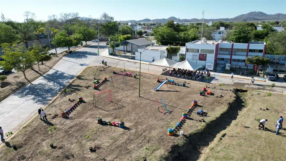El lugar quedó listo para que las familias disfruten. (FOTO: Luz Noticias).