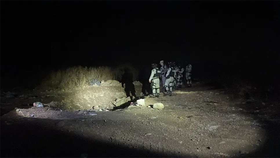 Elementos de la Guardia Nacional atendieron el llamado. (FOTO: Ángel Beltrán).