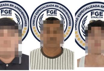 UNESA ejecuta tres órdenes de aprehensión por homicidio doloso en la Región Centro de Sinaloa