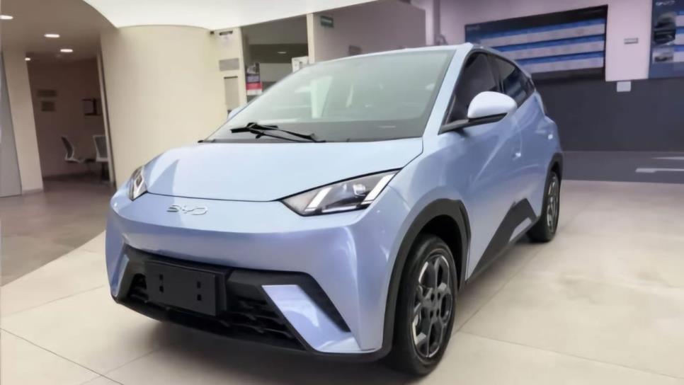 Invade las calles de Los Mochis el BYD Dolphin Mini, el auto eléctrico más barato
