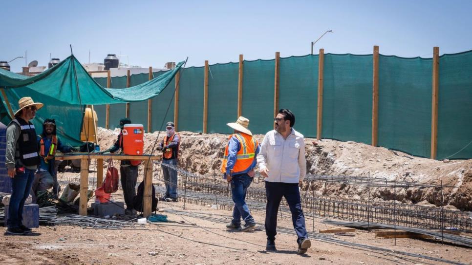 Alcalde de Culiacán supervisa obra de Planta Potabilizadora Sur Alcalde de Culiacán supervisa obra de Planta Potabilizadora Sur