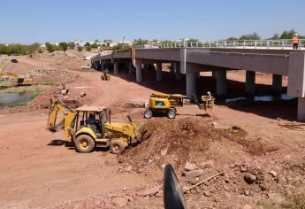 Rubén Rocha Moya destaca avance del 84% en el Puente Santa Fe, obra clave para la movilidad en Culiacán