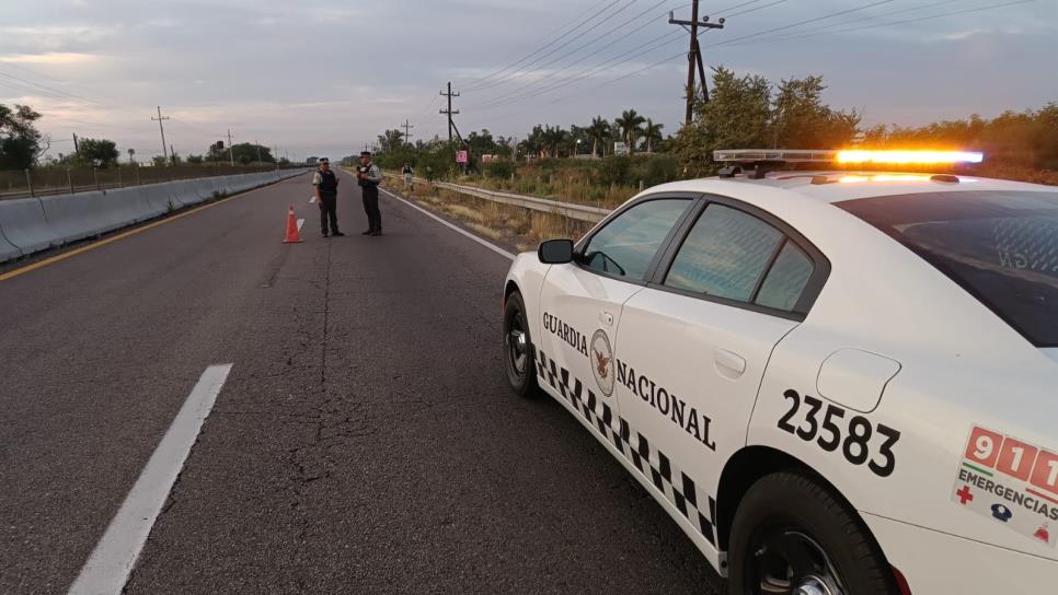 Arrojan a un ejecutado amarrado y con mensaje sobre la autopista Benito Juárez en Navolato Arrojan a un ejecutado amarrado y con mensaje sobre la autopista Benito Juárez en Navolato
