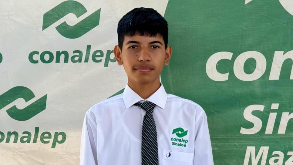 Alumno de Conalep en Sinaloa logra primer lugar nacional en concurso de cálculo mental