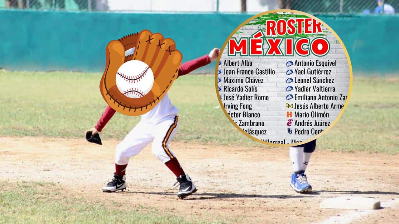 México da a conocer su roster para la Serie del Caribe Kids 2025