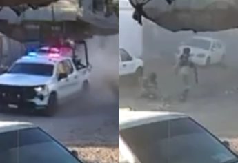 Tres elementos de la Guardia Nacional resultan heridos al caer de una patrulla | VIDEO