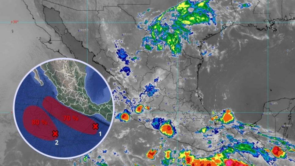 Conagua: Ciclones "Bárbara" y "Cosme" podrían formarse este fin de semana en el Pacífico Conagua: Ciclones "Bárbara" y "Cosme" podrían formarse este fin de semana en el Pacífico