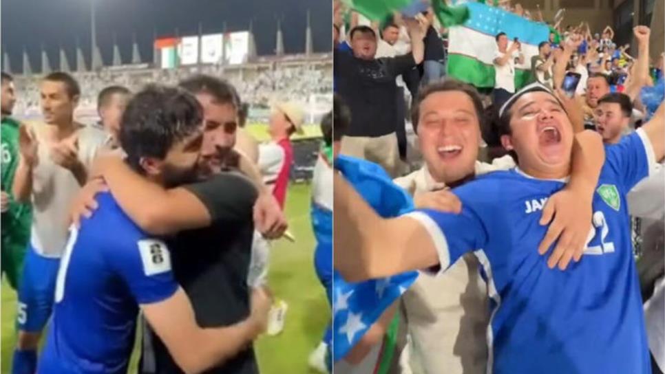 Festejos en Uzbekistán tras calificar a la Copa del Mundo 2026; pura emoción | VIDEO
