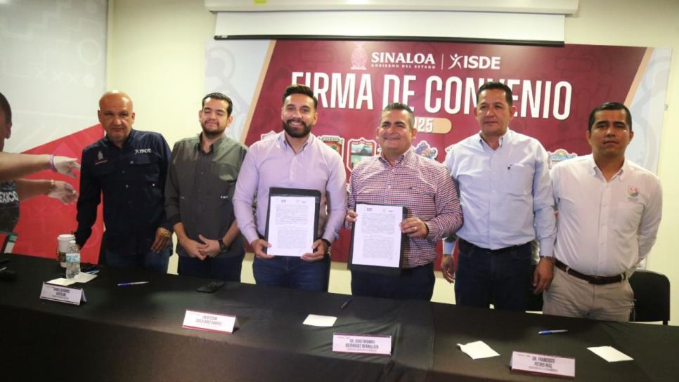 ISDE y municipio de Navolato consolidan alianzas en favor del deporte