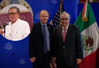 Reunión con Rocha y Cónsul muestra buena relación entre México y Estados Unidos: Feliciano Castro