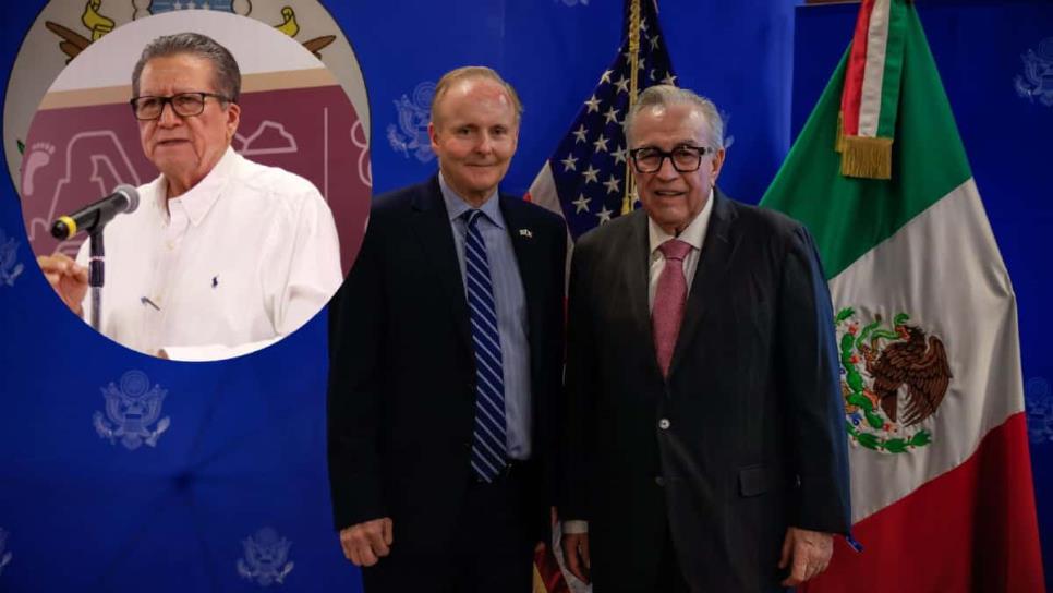 Reunión con Rocha y Cónsul muestra buena relación entre México y Estados Unidos: Feliciano Castro Reunión con Rocha y Cónsul muestra buena relación entre México y Estados Unidos: Feliciano Castro