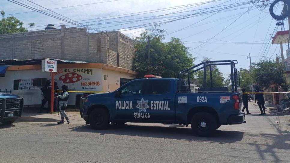 Un hombre es herido a balazos con armas de alto poder en la colonia Felipe Ángeles, en Culiacán