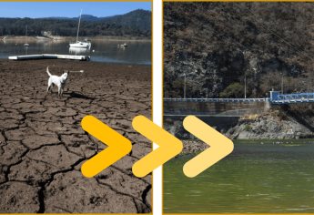 Termina la sequía en esta famosa presa de México; así se recuperó tras su crisis por el agua