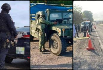 Viernes Negro: jornada violenta deja 9 muertos en el centro y sur de Sinaloa