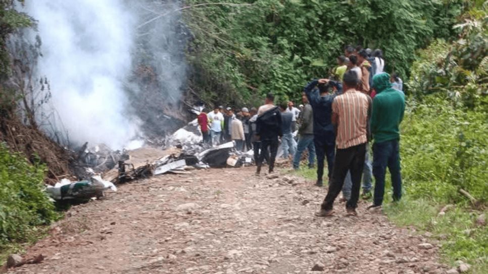 Se desploma avión que combatía al gusano barrenador en Chiapas Se desploma avión que combatía al gusano barrenador en Chiapas