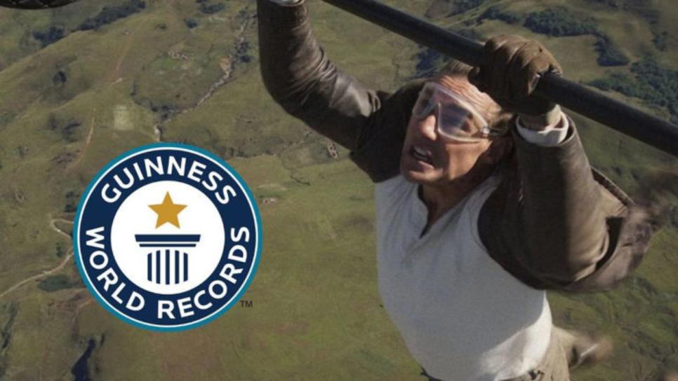 Tom Cruise rompe récord mundial en ´Misión Imposible: Sentencia Final´ | VIDEO Tom Cruise rompe récord mundial en ´Misión Imposible: Sentencia Final´ | VIDEO