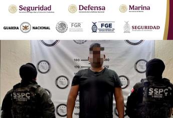 Detienen a un civil con arma de fuego en la colonia Nueva Galaxia, en Culiacán