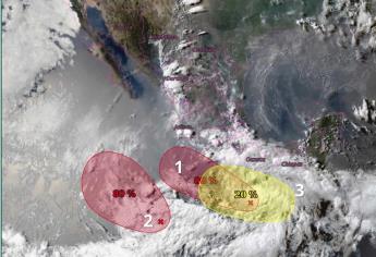 ¿Un tercer ciclón? Se prevé la formación de una nueva zona de baja presión en el Pacífico