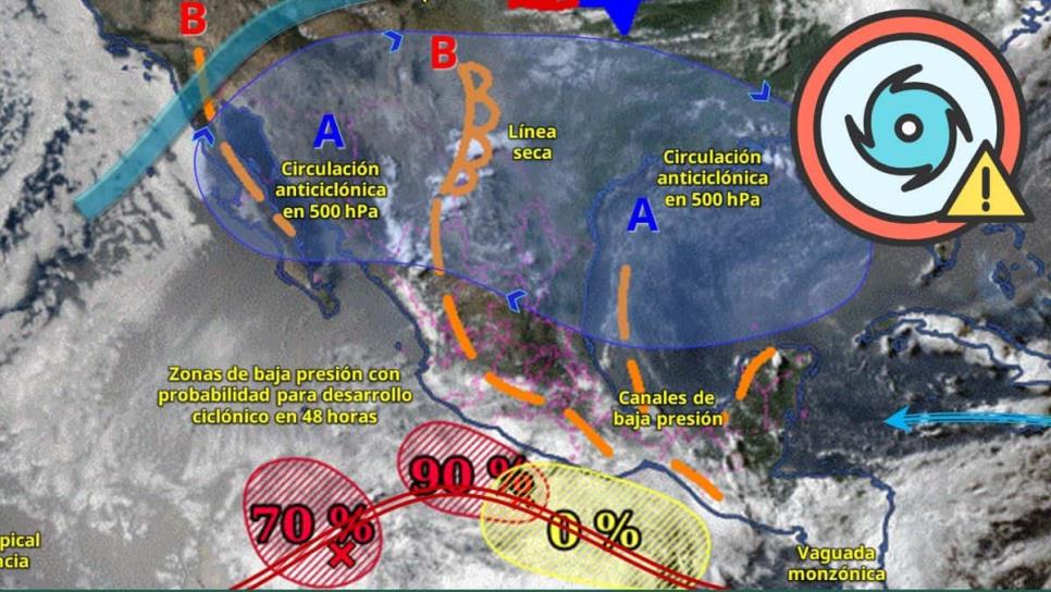 Ciclones Bárbara y Cosme evolucionan en el Pacífico; ¿Hay riesgo para costas mexicanas? Ciclones Bárbara y Cosme evolucionan en el Pacífico; ¿Hay riesgo para costas mexicanas?