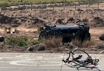 Ciclistas exigen justicia tras nueva tragedia en carretera Mochis-Topolobampo