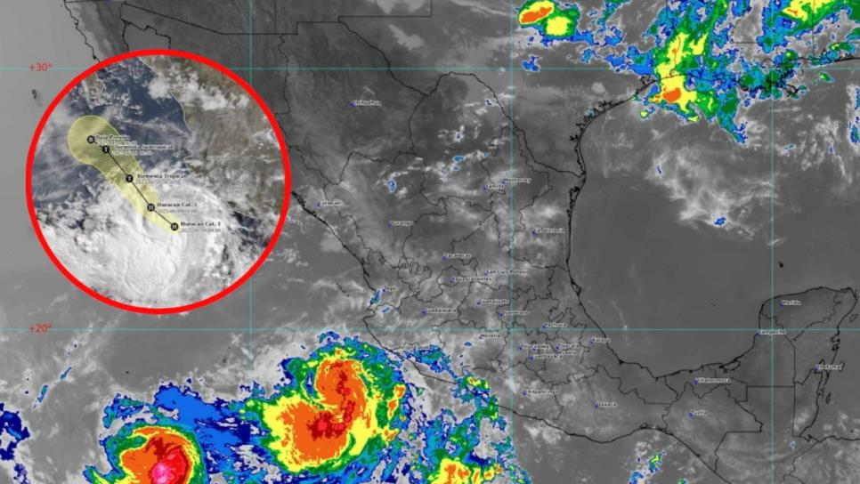 "Bárbara" se intensifica a huracán categoría 1 frente a las costas del Pacífico mexicano