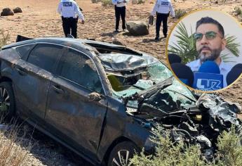 “Automóvil era conducido por un masculino”, confirma Vicefiscalía sobre accidente en la Mochis-Topo