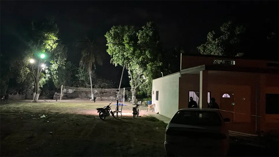 El ataque ocurrió en una cancha de volibol. (FOTO: Cortesía).