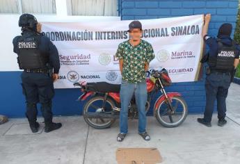 Detienen a sujeto en posesión de droga en la colonia Adolfo López Mateos, en Culiacán