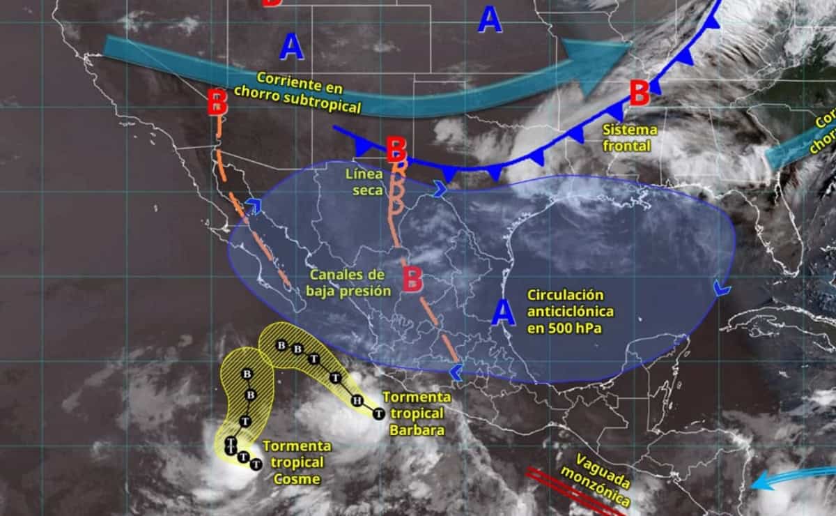 Bárbara se convertiría en el primer huracán de 2025
