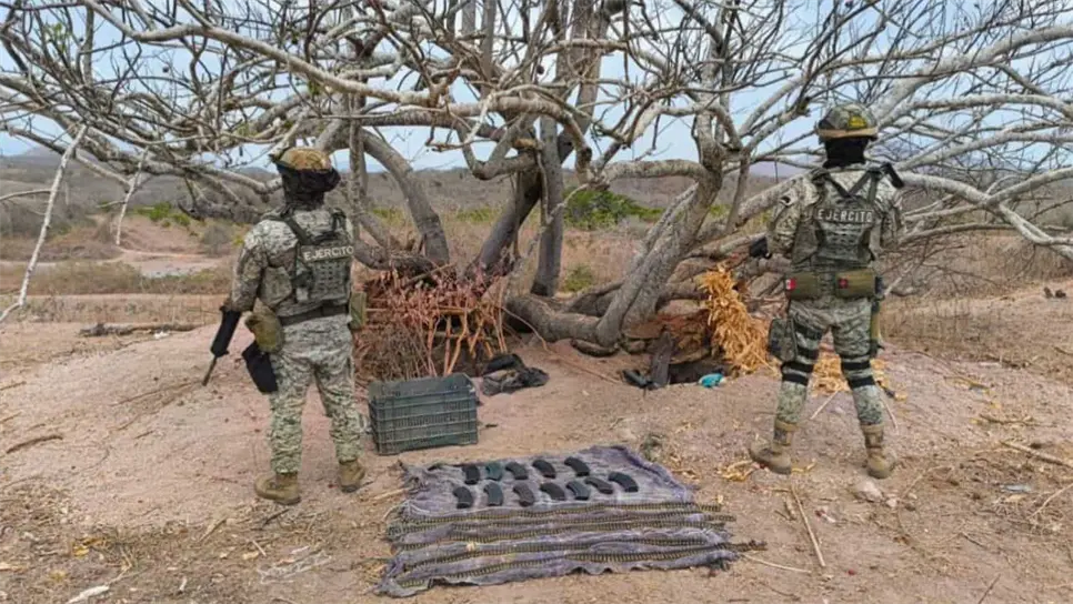 Sin embargo, del operativo no se informó si además se logró la detención de alguna persona que portaba el arma o bajo qué condiciones fue localizado el fusil con cartuchos y los cartuchos