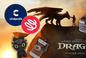 Así son las palomeras de "Cómo entrenar a tu Dragón" en Cinépolis y Cinemex