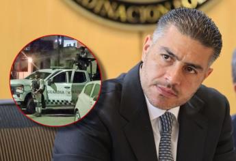 México se coordina con EU para evitar filtraciones que impidan captura de hijos de "El Chapo": Harfuch