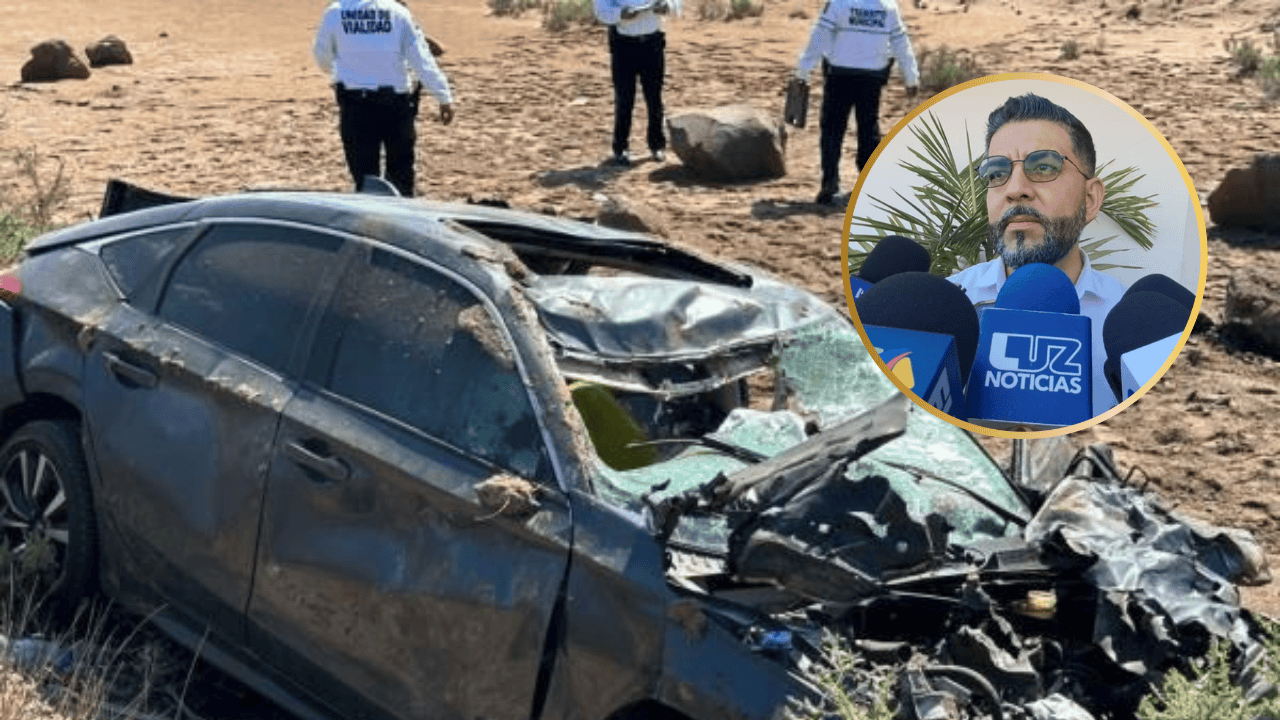 FOTO: Identifican a conductor de accidente de la carretera Los Mochis-Topolobampo.