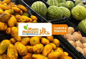 Martimiércoles Chedraui: ofertas en frutas y verduras del 10 y 11 de junio 2025