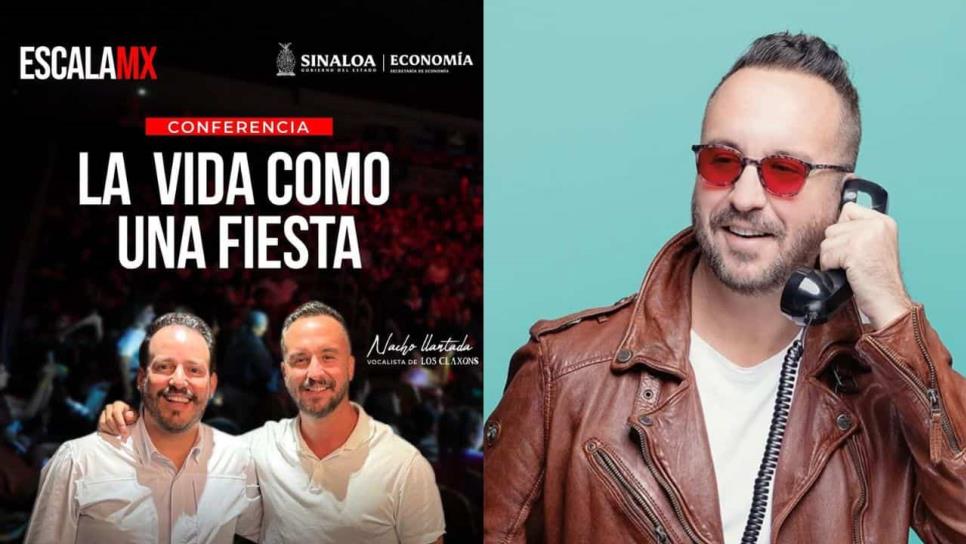 Nacho Llantada de Los Claxons en Mazatlán: ¿Cuándo será su conferencia? Nacho Llantada de Los Claxons en Mazatlán: ¿Cuándo será su conferencia?