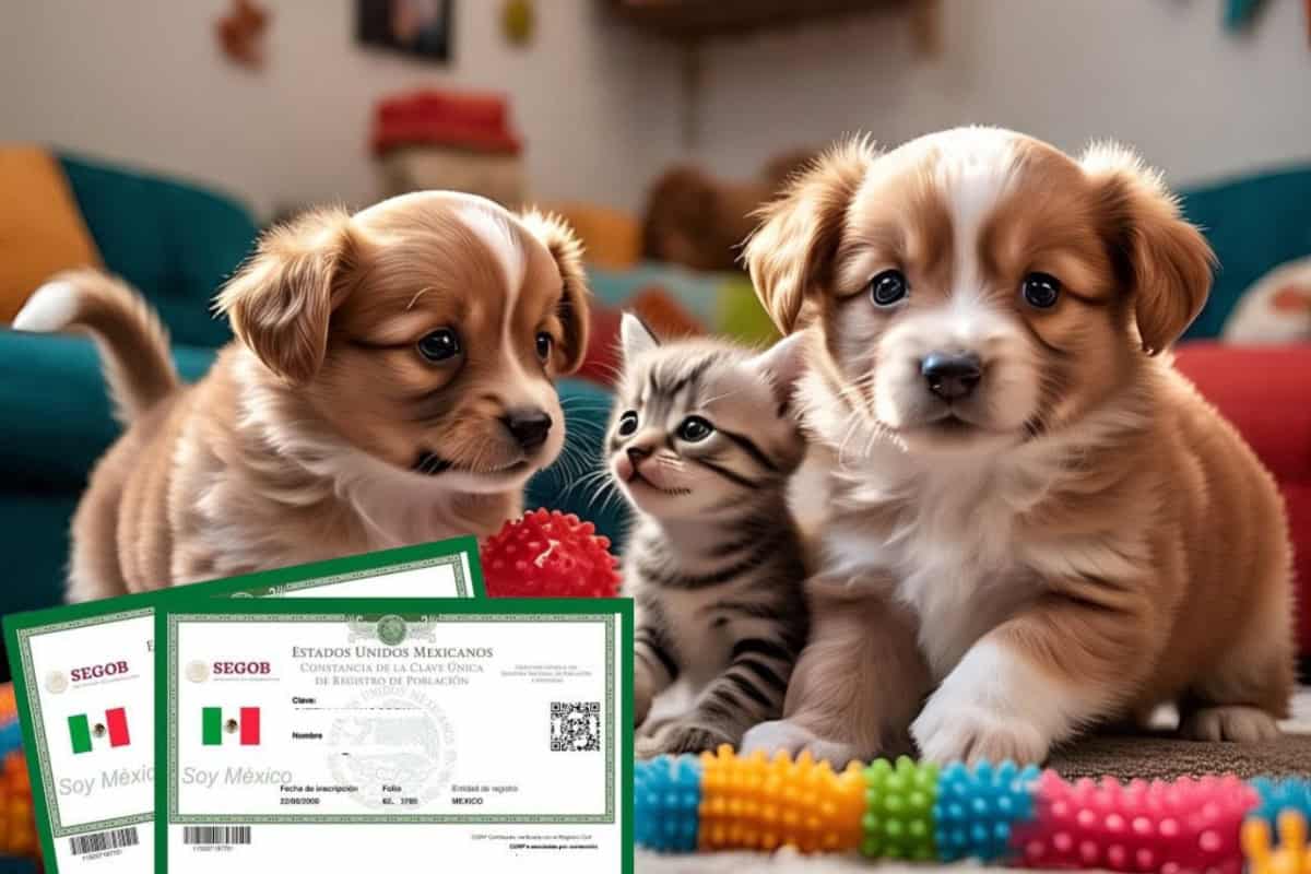 CURP para perros y gatos 2025: ¿Habrá multas en caso de no registrar a tus mascotas?