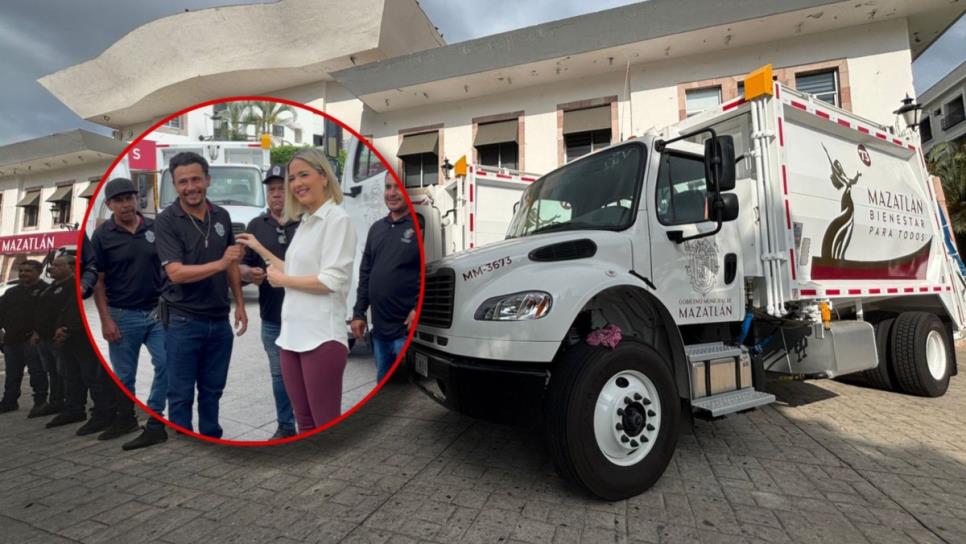 ¡Por un Mazatlán más limpio! Entregan nuevos camiones recolectores para mejorar el servicio ¡Por un Mazatlán más limpio! Entregan nuevos camiones recolectores para mejorar el servicio
