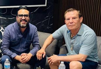 Nací en Sonora, pero mi corazón es de Culiacán: Julio César Chávez tras visita con Gámez Mendívil